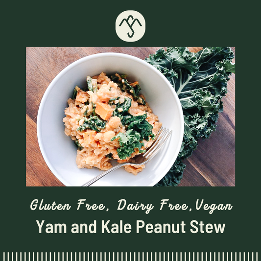 Yam + Kale Peanut Stew